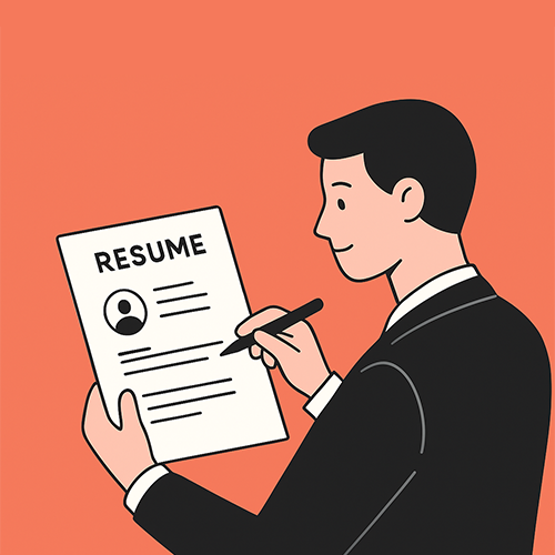 “Infographic showing how to make a resume stand out in 7 seconds using formatting, keyword strategy, and concise achievement-based writing.”