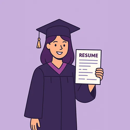 New grad writing a resume